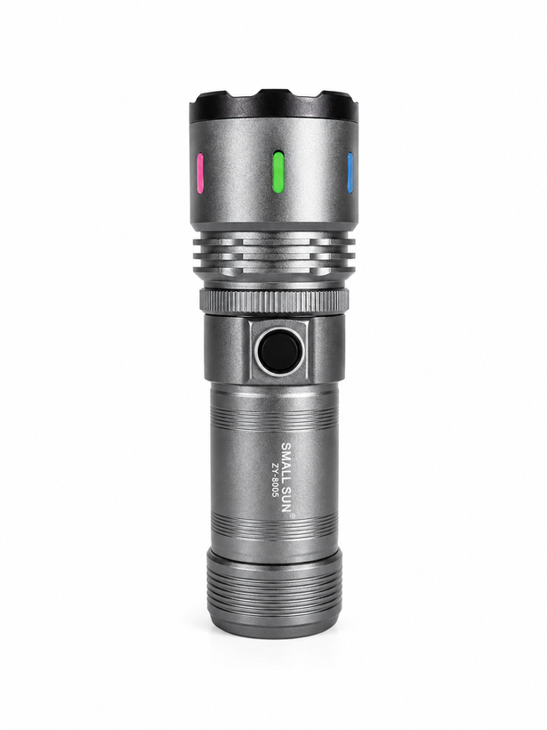 چراغ قوه شارژی اسمال سان مدل ZY-BX57-3 با نور قدرتمند LED